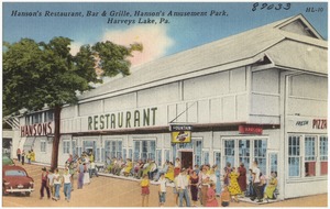 Hanson's Restaurant, Bar & Grille, Hanson's Amusement Park, Harvey's Lake, Pa.
