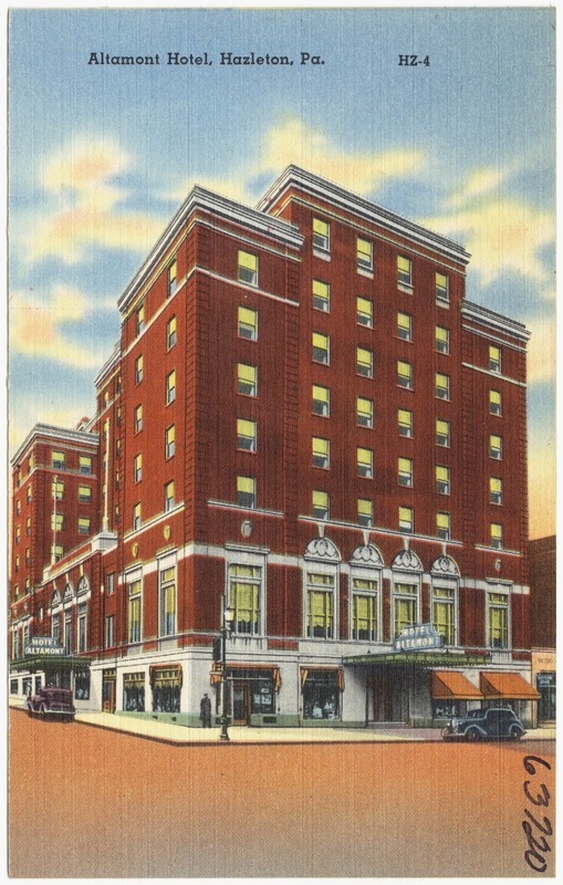 Altamont Hotel, Hazelton, Pa.