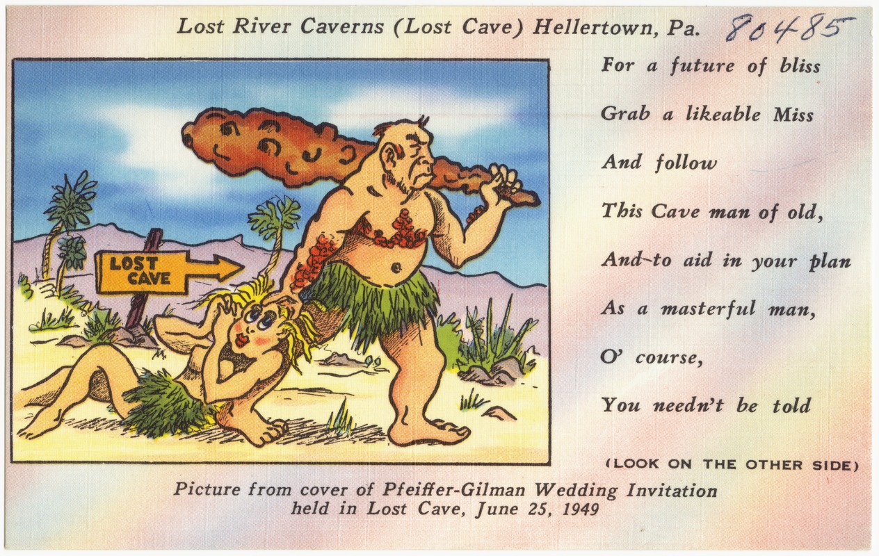 Lost River Caverns (Lost Cave) Hellertown, Pa.