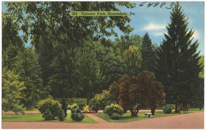 Uptown Park, Honesdale, Pa.