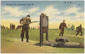 Bayonet frill, Indiantown Gap, Pa.