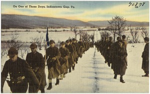 On one of those days, Indiantown Gap, Pa.