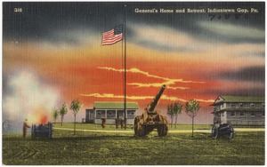 General's home and retreat, Indiantown Gap, Pa.