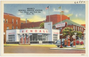 Repine's Kendall Service Station, cor. Chase and Fields Sts., Kane, Pa.