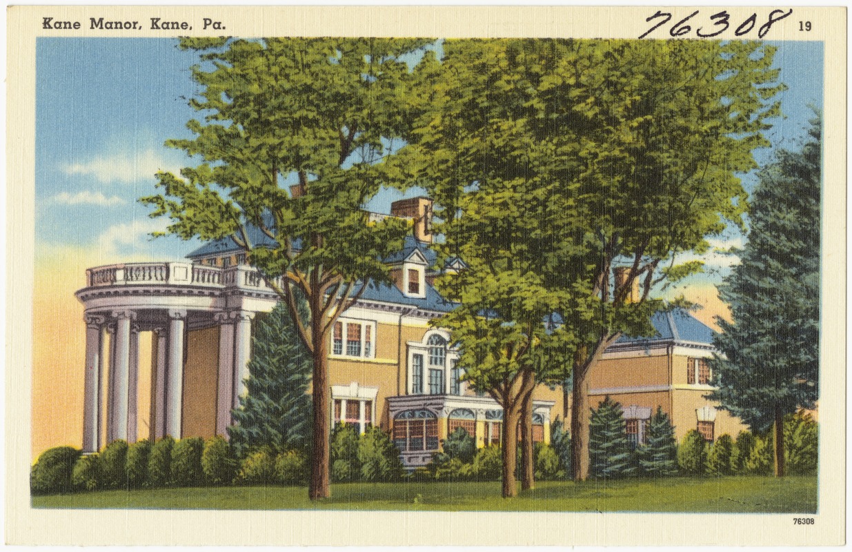 Kane Manor, Kane, Pa. Digital Commonwealth