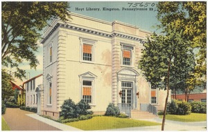 Hoyt Library, Kinston, Pennsylvania