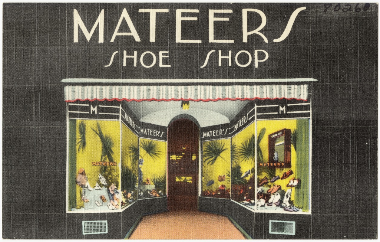 Mateers Shoe Shop Digital Commonwealth