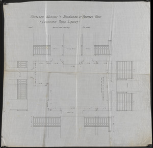Leicester Public Library Architectural Drawings c. 1895