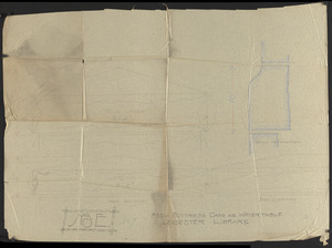 FSD of buttress cap and water table, Leicester Library