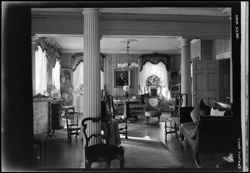 Rantoul House, Salem, interior