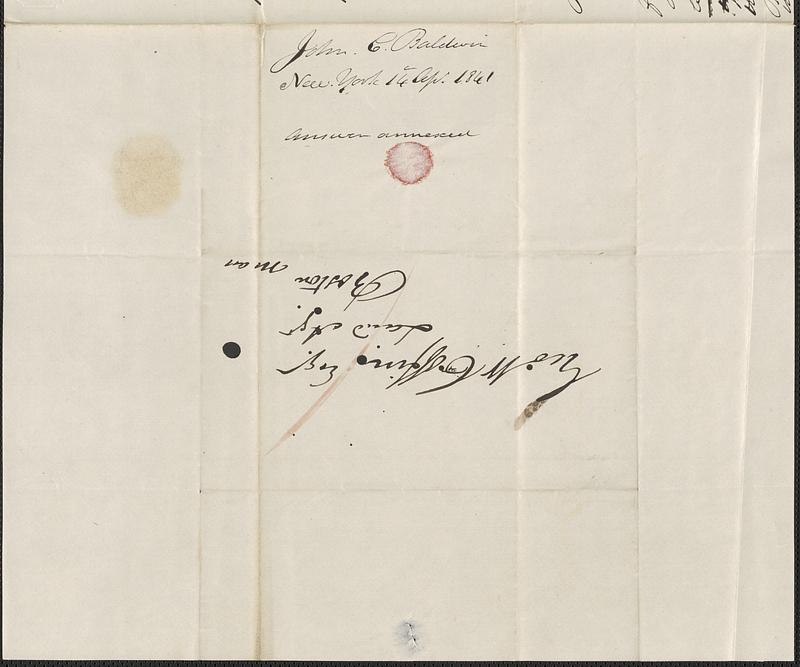 John C. Baldwin to George Coffin, 14 April 1841 - Digital Commonwealth