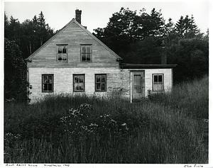 Aunt Edie's House, Vinalhaven, 1963