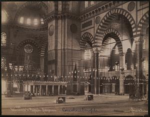 Intérieur de la Mosquée Suleymanié