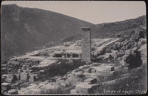 Temple of Apollo. Delphi