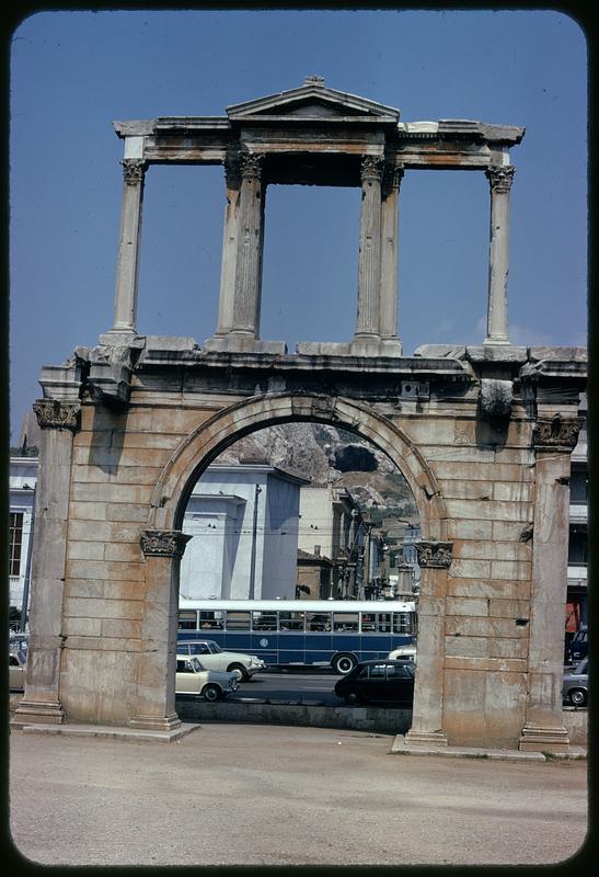 The Arch of Hadrian, Athens, Greece