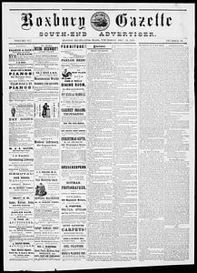 Roxbury Gazette and South End Advertiser, December 19, 1878