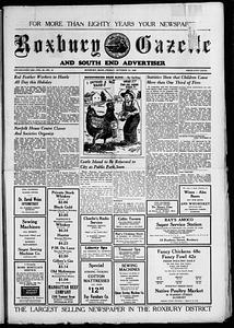 Roxbury Gazette and South End Advertiser, October 12, 1945
