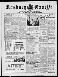Roxbury Gazette and South End Advertiser, November 07, 1957