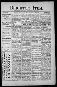 The Brighton Item, June 20, 1891