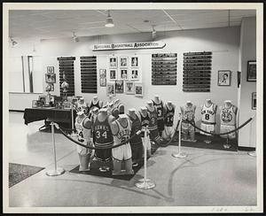 National Basketball Association display