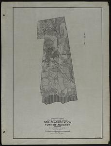 Soil classification Town of Amherst