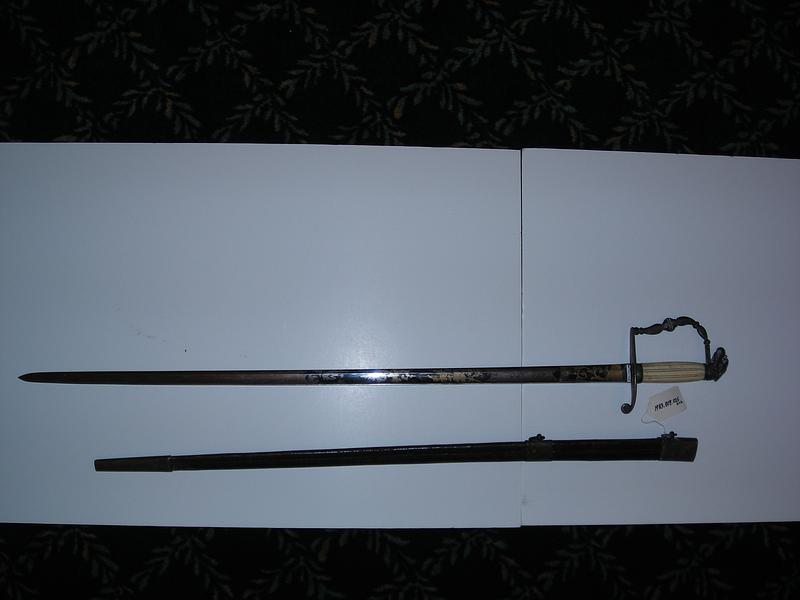 American infantry officer's sword
