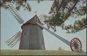 Cape Cod is famous for its quaint and beautiful windmills, Cape Cod, Mass.
