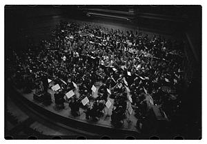 Recording "La Mer" for Victor R.C.A., Dr. K & Boston Symphony Orchestra, also recording mch.