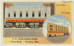 F. W. Woolworth Store, Front Street, Worcester, Mass.