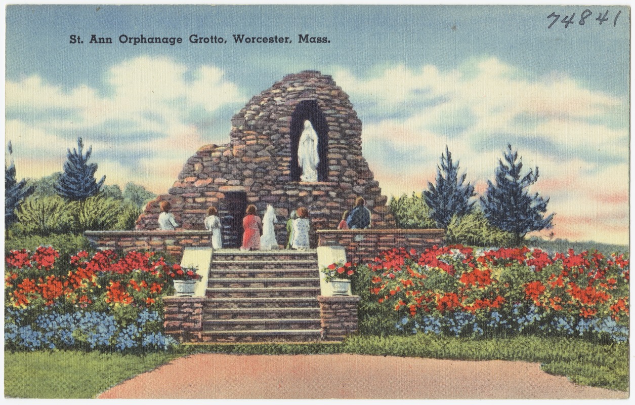 St. Ann Orphanage Grotto, Worcester, Mass. - Digital Commonwealth