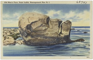 Old Man's Face, Point Judith, Narragansett Pier, R.I.