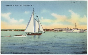 Scene of Newport Bay, Newport, R.I.