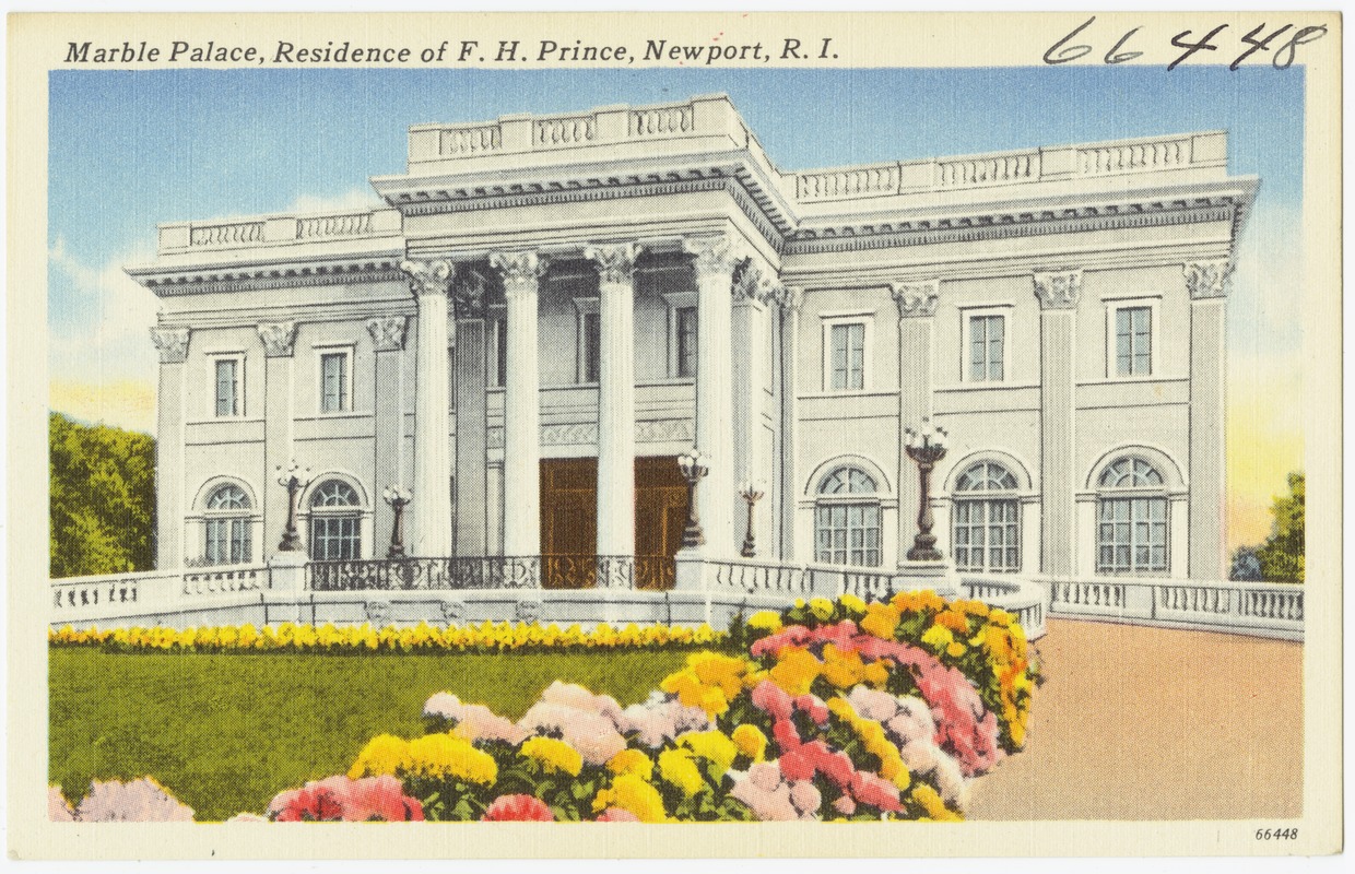 Marble Palace, residence of F. H. Prince, Newport, R.I.