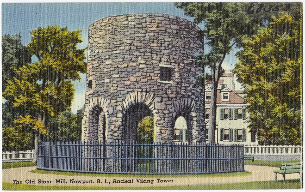 The Old Stone Mill, Newport, R.I., Ancient Viking Tower