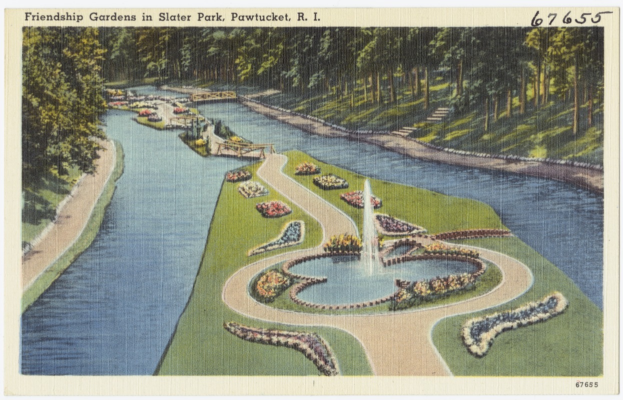 Friendship Gardens in Slater Park, Pawtucket, R.I.