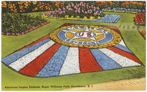 American Legion Emblem, Roger Williams Park, Providence, R.I.