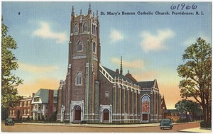 St. Mary's Roman Catholic Church, Providence, R.i. - Digital Commonwealth