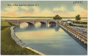 View of Kent Reservoir, Scituate, R.I.