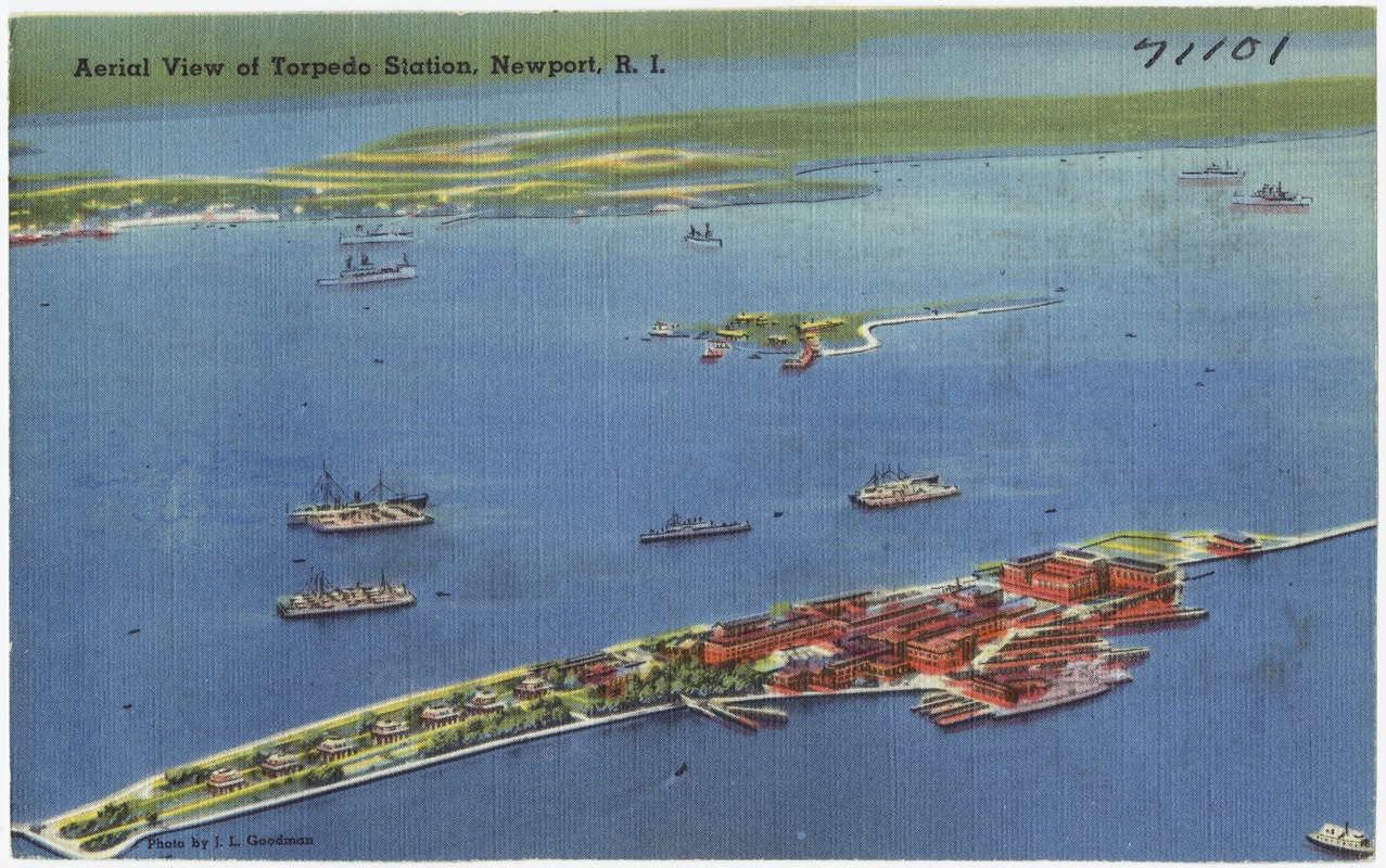 Aerial View of Torpedo Station, Newport, R.I.