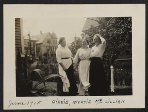 June 1915, Diddie, Myrtie, and Lillian