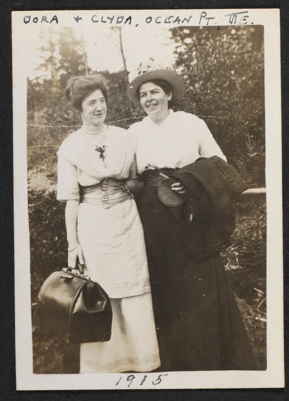 Dora & Clyda, Ocean Point, Maine, 1915