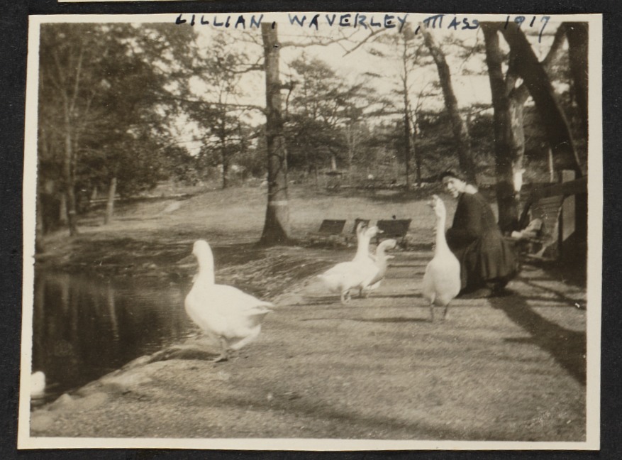Lillian, Waverley, Massachusetts 1917