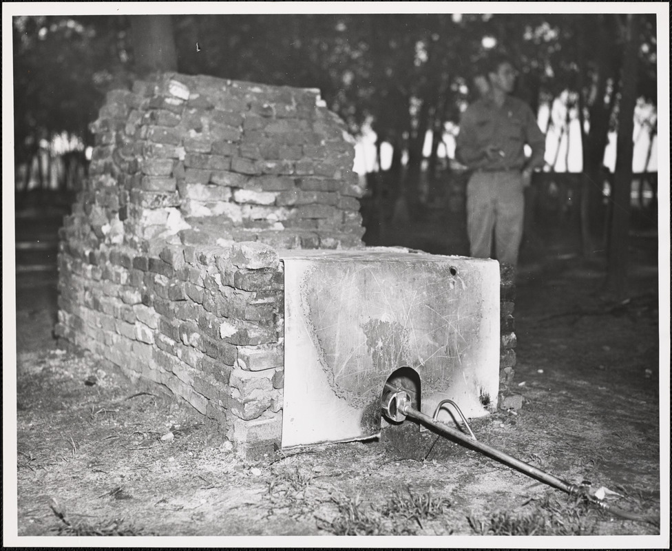 Emergency Mass Feeding, Fort Dix, New Jersey [1954] - Digital Commonwealth