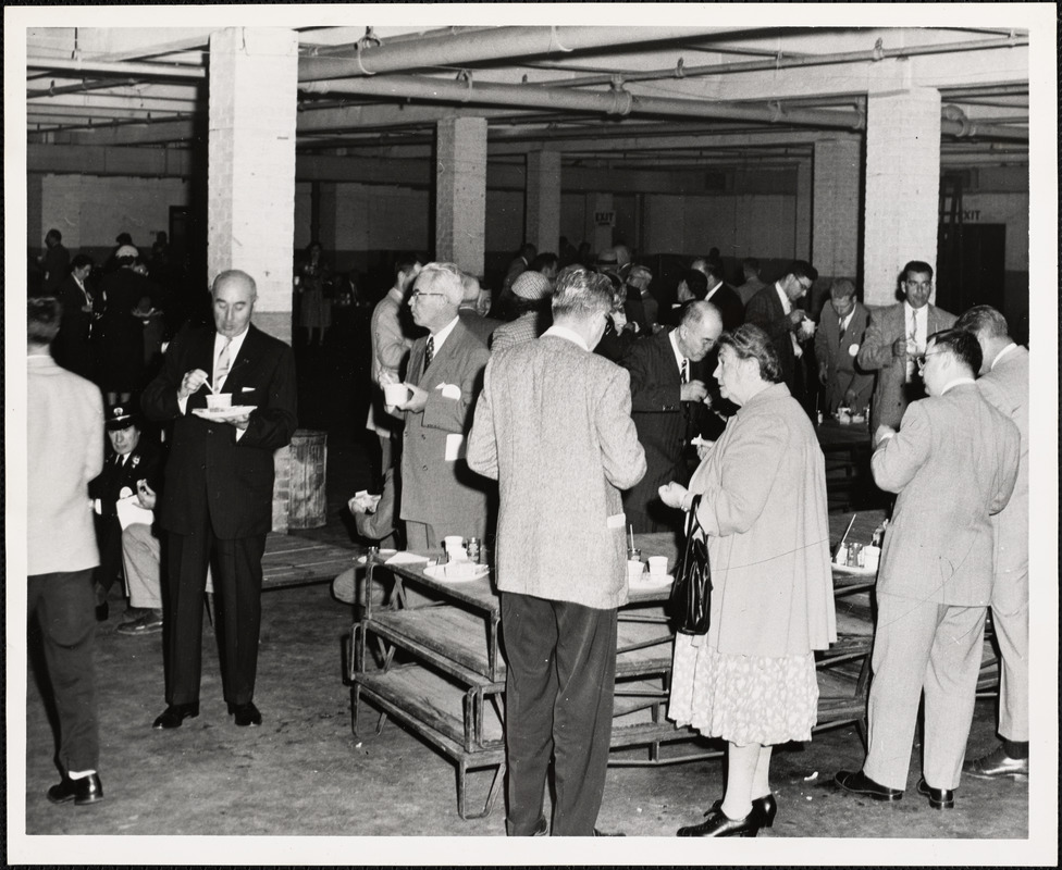 Emergency Mass Feeding, Fort Dix, New Jersey [1954]