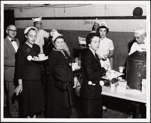 Emergency Mass Feeding, Fort Dix, New Jersey [1954]