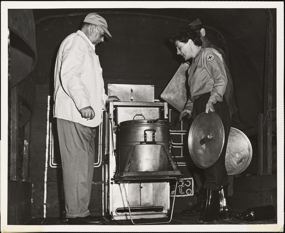 Emergency Mass Feeding, Fort Dix, New Jersey [1954]