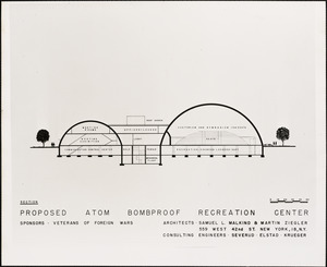VFW Proposed Atom Bombproof Recreation Center
