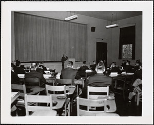 Civil Defense Conference at Headquarters - 1st Army