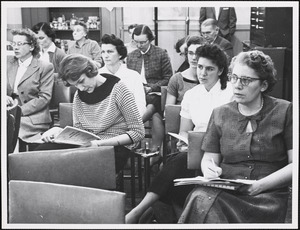 Women's Activities and Conferences [1958-1960]