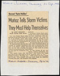 Hurricanes Puerto Rico [1956]